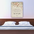 thumbnail image 2 of Flower Wall Art Jeremiah 29 11 Wall Art Bible Verse Poster For Room Artwork Canvas Prints For Living Room Framed 12×18 in, 2 of 5