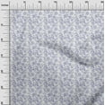 thumbnail image 3 of oneOone Viscose Chiffon White Fabric Baroque Craft Projects Decor Fabric Printed By The Yard 42 Inch Wide, 3 of 4