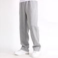 thumbnail image 4 of TAIAOJING Men's Jogger Sweatpant Casual Straight Pants Trend Youth Warm Loose Pants, 4 of 9