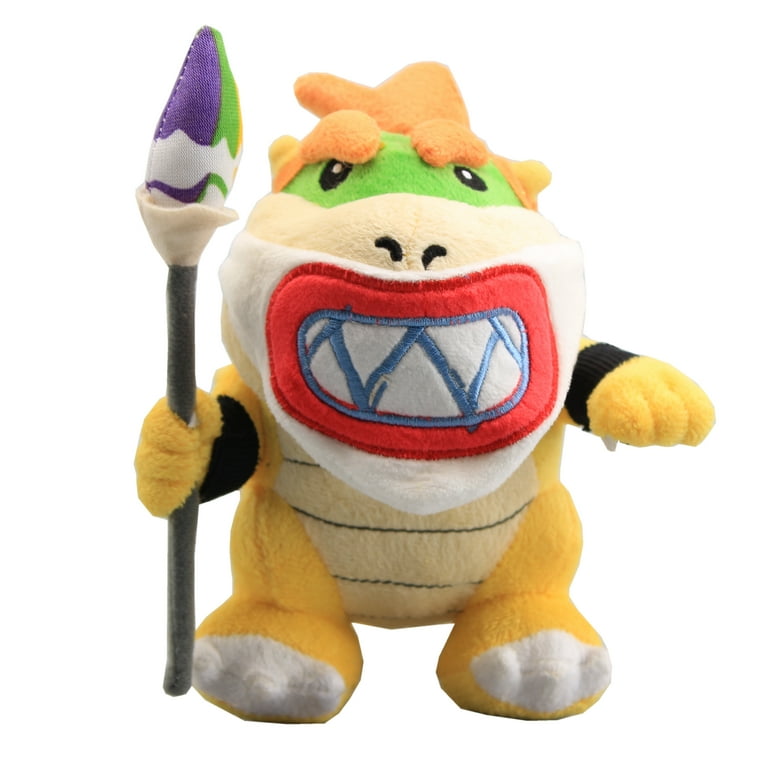 uiuoutoy Super Mario Bowser Jr. Plush Toy 7'' Baby Koopa Figure 