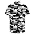thumbnail image 5 of Styesk T-Shirts pour Hommes Chemise à Manches Courtes Imprimée Camouflage à la Mode, 5 of 5