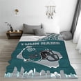 thumbnail image 3 of Custom Philadelphia Blanket Personalized Throw Blankets Name and Number for Men Women Boy Football Style Decor Gifts, 3 of 6