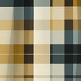 thumbnail image 3 of Designart "Classic Plaid Elegance I" Plaid Blackout Curtain Single Panel, 3 of 4