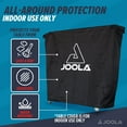 thumbnail image 4 of JOOLA Dual Function Table Tennis Table Cover, Black, 4 of 4