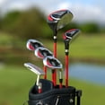 thumbnail image 4 of PGA Tour Right Hand 10 Piece Kids Golf Club Set; with Stand Bag Player Height 4'1 - 4'8", Ages 5-8, 4 of 15