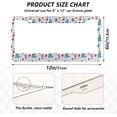 thumbnail image 3 of 2pcs Christmas Tree Penguins License Plate Frame for Car Accessories Rustproof License Plate Cover with Screws for US Vehicles 12x6 Inch（556） Home Decor, 3 of 7