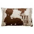thumbnail image 5 of Saro Lifestyle Urban Faux Cowhide Poly Filled Throw Pillow, 5 of 5