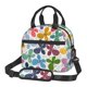 thumbnail image 1 of Disketp Colorful Butterflies Lonchera Térmica para Mujer y Hombre, Bolsa de Almuerzo Reutilizable e Impermeable para Trabajo, Viajes y Picnic, 1 of 7