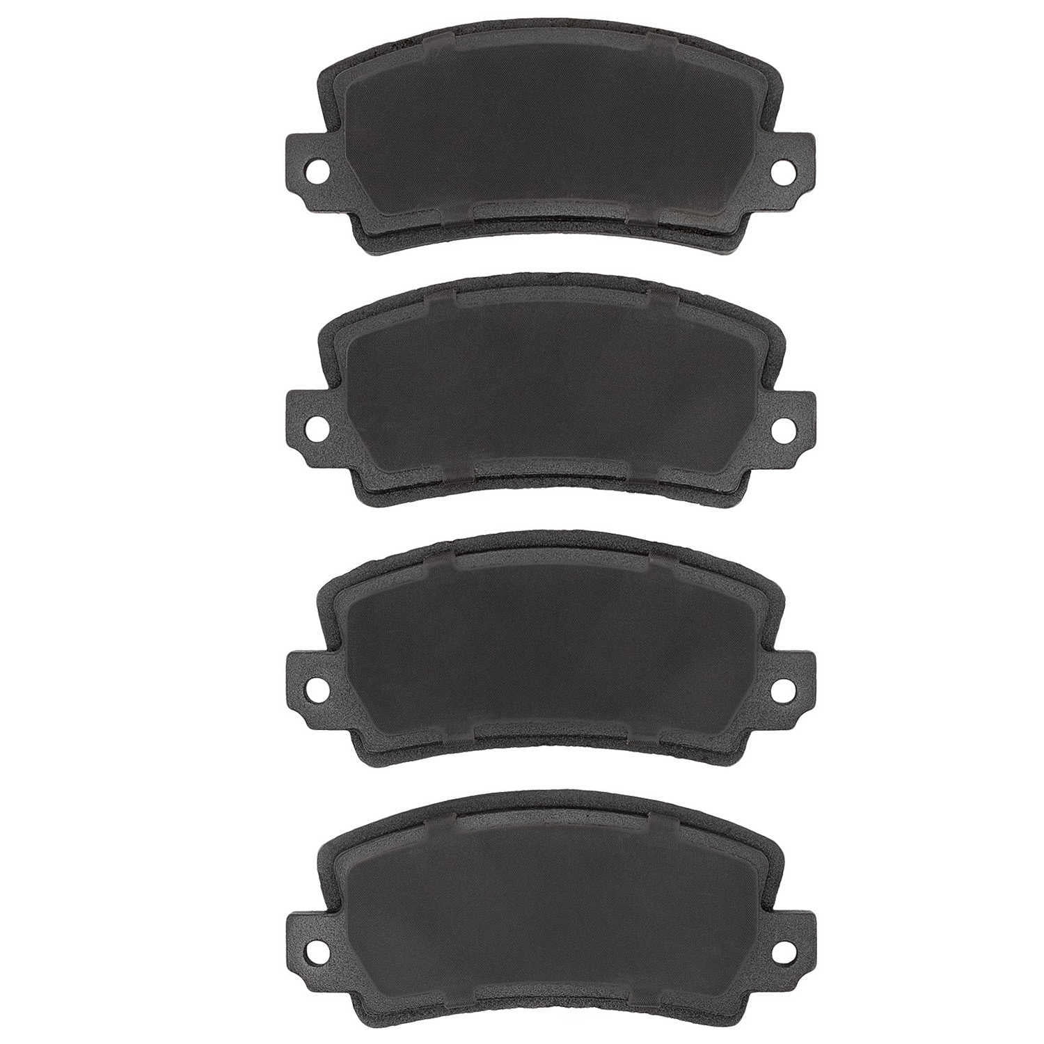 Dynamic Friction Company 1551-0097-00 DFC 5000 Advanced Brake Pads - Semi Metallic - OE Equivalent