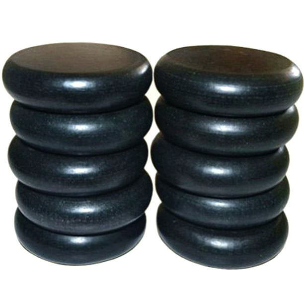 Hot Stones 10 Pcsset Essential Massage Stones Set Basalt Energy Rocks For Home Spa Relaxing