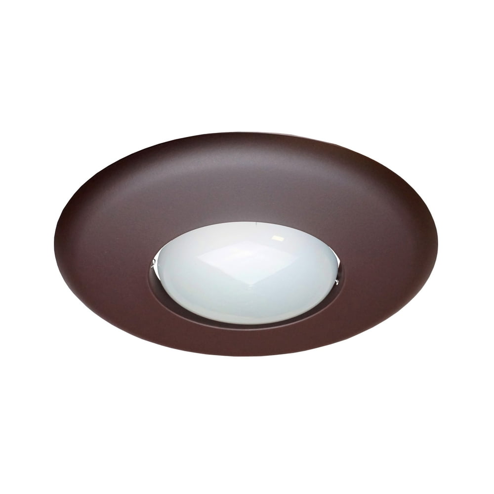 NICOR Lighting 6 inch Oil-Rubbed Bronze Recessed Open Trim Designed for ...