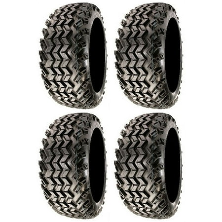 Full set of Sahara Classic 18x9.5-10 (4ply) Golf Cart Tires (4)