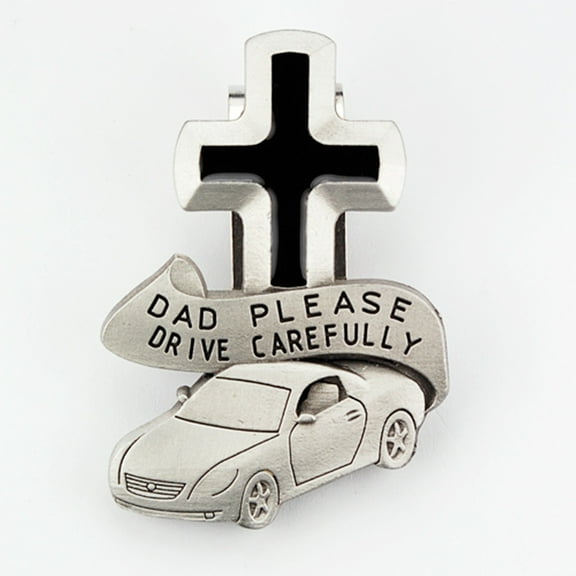 Dad Please Drive Safely Car Auto Visor Clip Father's Gift