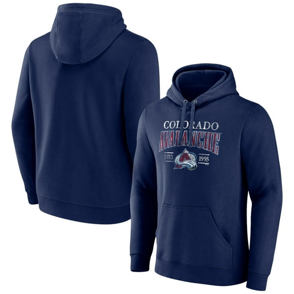 Men's Navy Colorado Avalanche Dynasty Pullover Hoodie