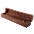 thumbnail image 1 of Caja de Almacenamiento Tallada Soledad para Varillas de Incienso y Conos, 1 of 9