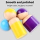 thumbnail image 4 of Arco Iris De Madera Amigos Peg Dolls Juguete Bloque De Madera Colorido Socket Cilindro Para Niños Moyic FN002811-00, 4 of 6