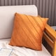 thumbnail image 5 of Funda de almohada de terciopelo en casa: funda de almohada bordada de color sólido de sarga, 5 of 5