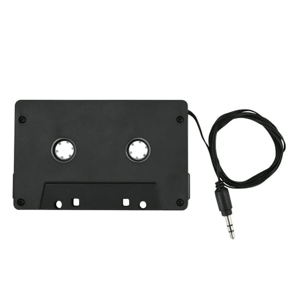 onn Cassette Audio Adapter 3ft with AUX Cable, Play Digital Music from an AUX Source