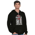 thumbnail image 5 of Courageous Fireman Firefighter Zip Hoodie Sweatshirt Men Brisco Brands X, 5 of 6