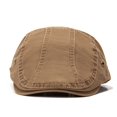 thumbnail image 4 of Byfri Men's Cotton Flat Cap Coffee Adjustable Newsboy Hat Breathable Beret-Style for Golf Driving Travel, 4 of 7