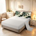 Erosebridal Dark Green Marble Rose Line 7-Piece Twin Bedding,Elegant ...