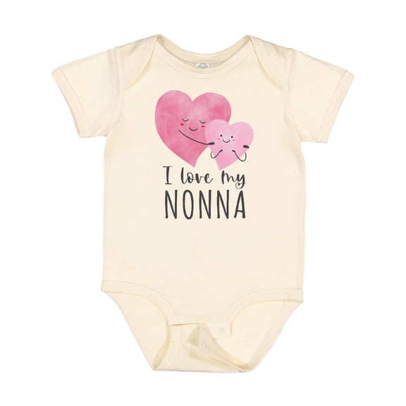 Inktastic I Love My Nonna Boys or Girls Baby Bodysuit