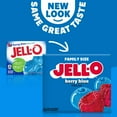 thumbnail image 2 of Jell-O Gummi Candy, Sour Berry Blue Squares, 4.5 Ounce Bag, 2 of 7