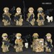 thumbnail image 3 of 8 st City Police SWAT Army Mini Figurer Soldat Serie med Tillbehör Byggklossar MiniFigurer Barn Diy, 3 of 4