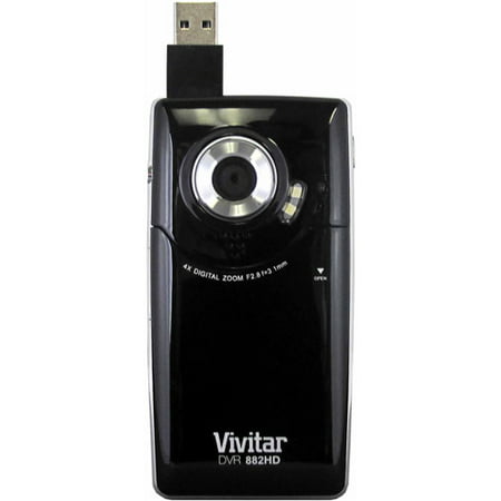 Vivitar Dvr882hd-lic 5.1-megapixel Digital Video Camcorder With 2" Screen