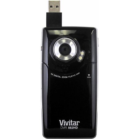 Vivitar Dvr882hd-lic 5.1-megapixel Digital Video Camcorder With 2