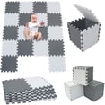 thumbnail image 1 of Alfombra Puzle para Niños 18 Piezas, Alfombrillas de Espuma EVA, Almohadilla Suave para El Suelo En Desarrollo, Alfombras para Gatear Tamaño de Cada Pieza 30 x 30 cm esquí esquí Gafas de esquí, 1 of 5