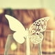 thumbnail image 2 of 50pcs Cut Butterfly Wedding Party Table Glass Place Cards Decoración, 2 of 4