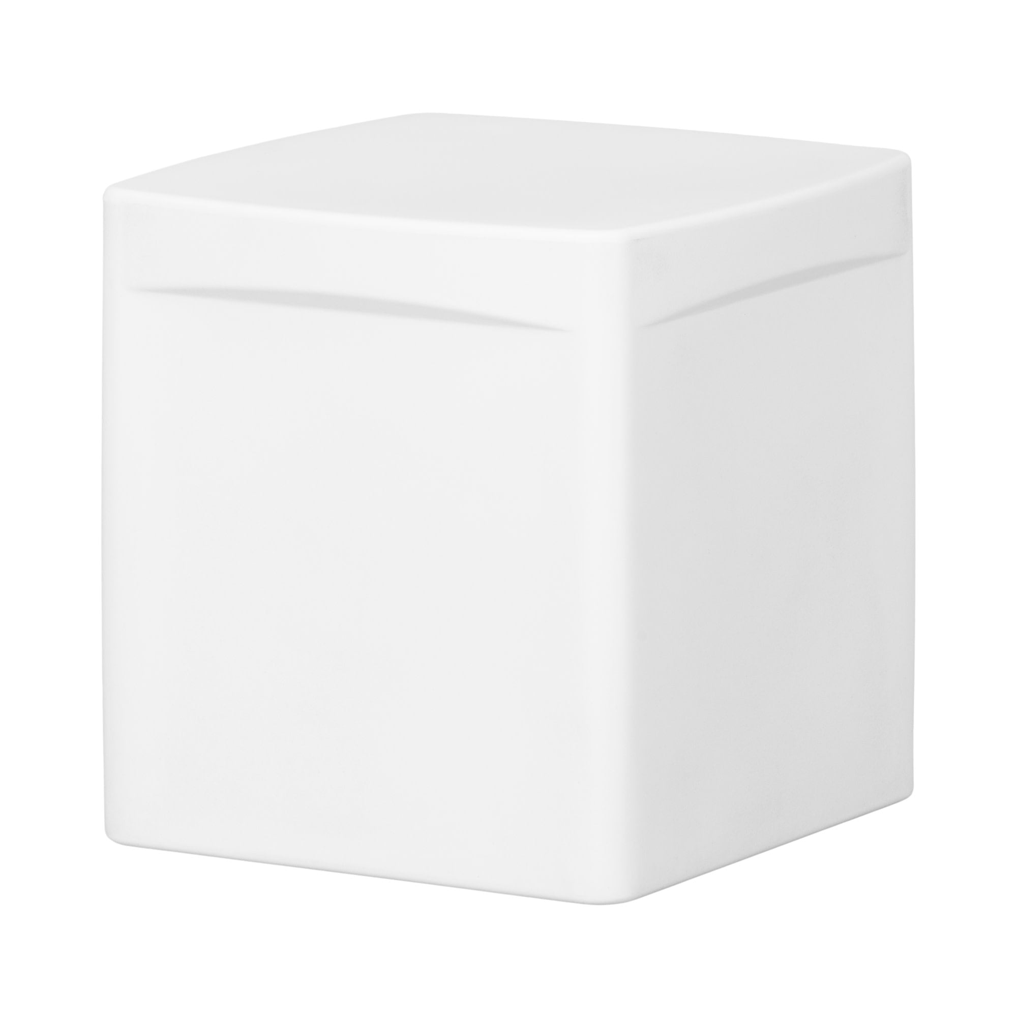 Dalya Square Outdoor Side Table, White