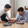 thumbnail image 3 of 1:64 Scale Mini Alloy Truck RC Car with LED Lights, 2.4Ghz Remote and App Control Toy Car, 3-Speed Adjustment Pocket Toy Car,Christmas Gifts for Grandkids(White#B), 3 of 7