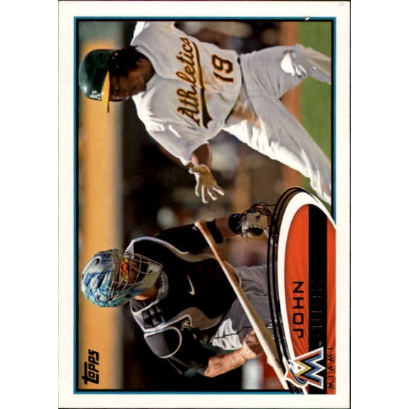 2012 Topps #27 John Buck MLB Baseball Trading Card