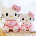 thumbnail image 3 of Pink Doll Clothes Cute Rabbit Sweater Uniform Fit 30cm Lalafanfan Yellow Duck Doll Children Toys Girl Gift Duck Doll Accessories, 3 of 5