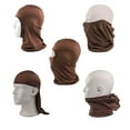 thumbnail image 3 of Toptie Ski Mask Summer Balaclava Full Face Covering Bandana Protection-Navy, 3 of 9