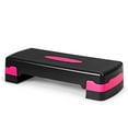 thumbnail image 1 of Costway 26'' Aerobic Exercise Stepper Cardio Trainer W/Risers Height-Adjustable Home Gym, 1 of 10