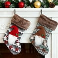 thumbnail image 3 of Festive Santa Candy Sock Hanging Ornament for Holiday Party Christmas Tree Decoration, 3 of 3