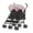 Pink, variant on Dream On Me Twin Venture Umbrella Stroller, Red