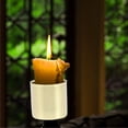 thumbnail image 5 of Troglfold candle holder Metal Tealight Holder Cups Set of 6 Golden,0.91"X0.91"X0.91", 5 of 10