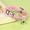 Pink, variant on Didog Floral Personalized Cat Kitten Collar & Bell Engraved Name ID Tag for Small Dogs