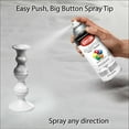 thumbnail image 4 of Krylon K05516007 COLORmaxx Spray Paint and Primer for Indoor/Outdoor Use, Gloss Dover White, 4 of 8