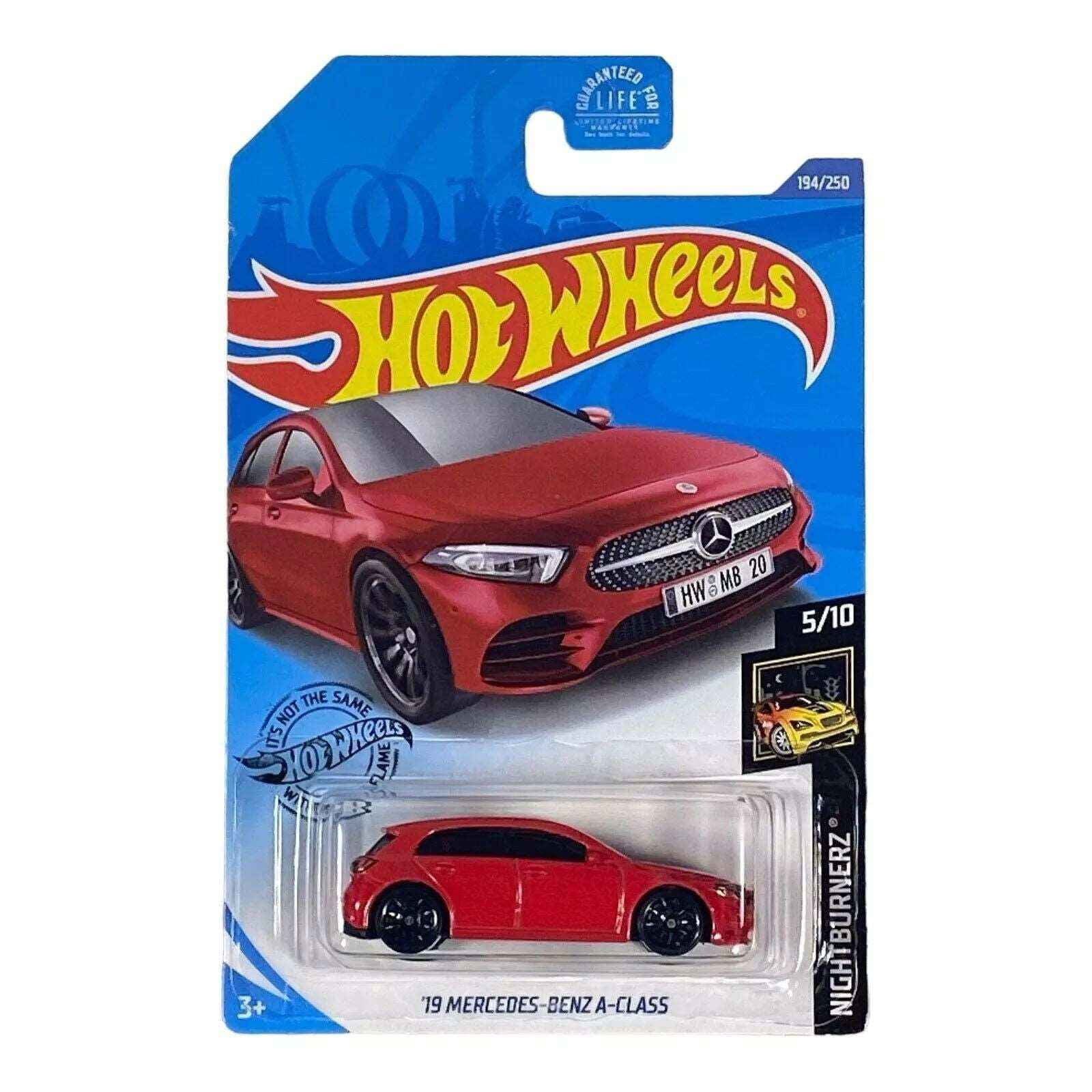 Hot Wheels Mercedes-Benz 500E Red Factory Fresh 2/10 86/250