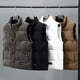 thumbnail image 4 of Chaleco de hombre, chaqueta de algodón con cuello de pana, chaqueta de moda, chaleco cálido, chaleco de hombro, 4 of 6