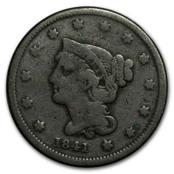 1841 Large Cent VG