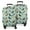 Dachshund Dog And, variant on Pitbull Dog and Flower Floral Luggage Cover Fashion Suitcase Cover Baggage Covers Fit 25-28 Inch Luggage (Go Travel)