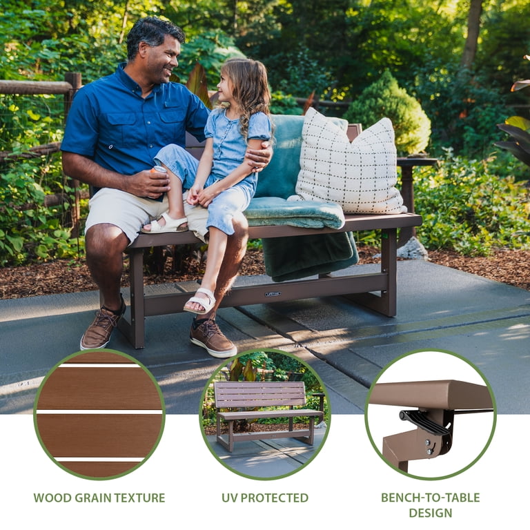 Lifetime Outdoor Convertible Folding, Foldable Picnic Furniture