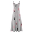 thumbnail image 3 of WILLBEST Vestidos Casuales para Mujer con Curvas, Vestidos Casuales de Verano para Mujer, Vestido Maxi con Cuello En V, Vestido Largo Bohemio Floral, Vestido Playero Mediana, 3 of 3
