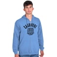 thumbnail image 5 of Carbivore Pancake Breakfast Foodie Zip Up Hoodie Men's Women's Brisco Brands 2X, 5 of 6